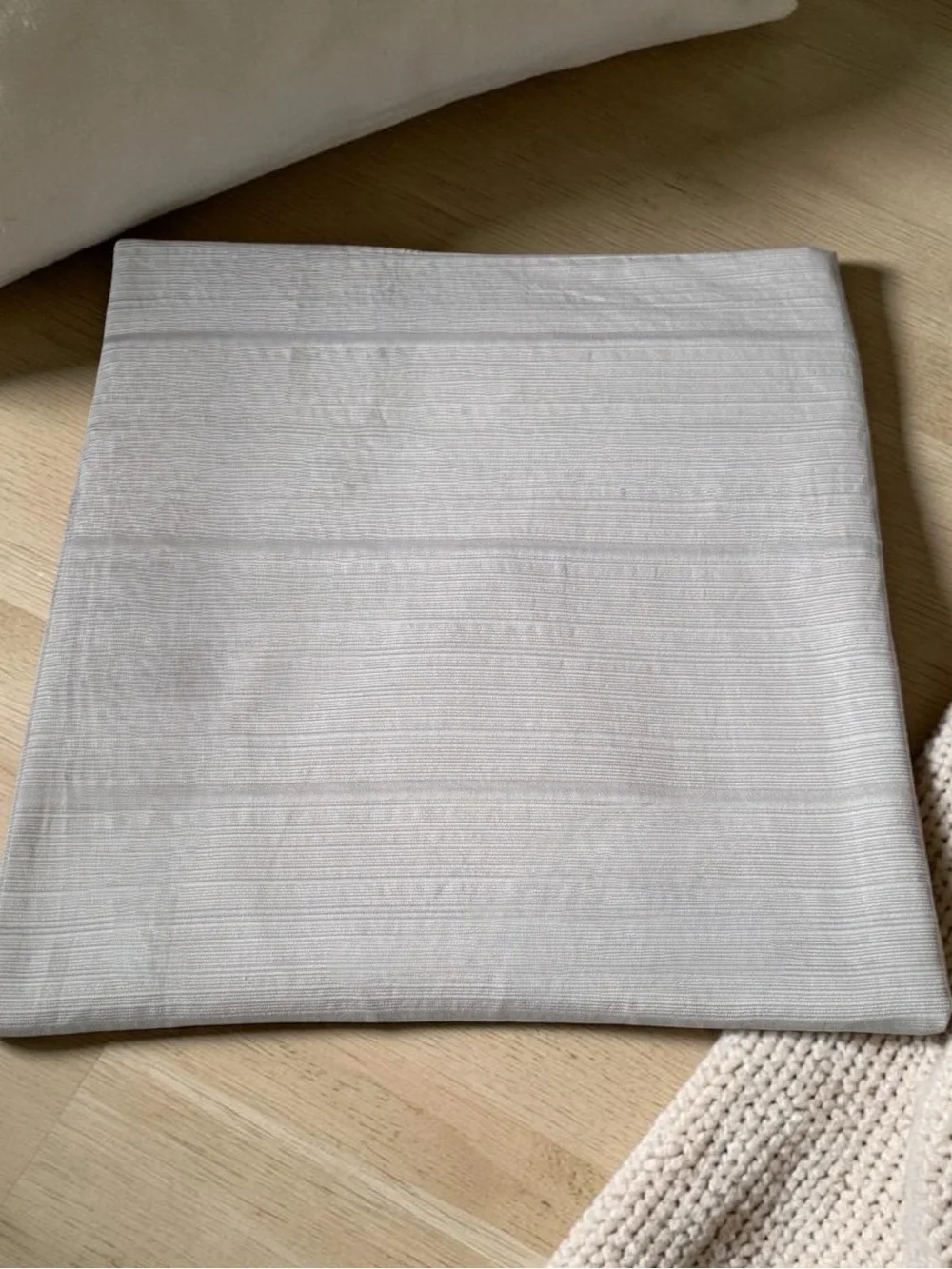 Neutral Duvet Cover - Light Gray